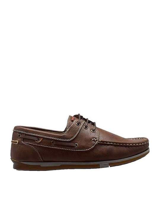 Ανδρικά Loafers σε Καφέ Χρώμα