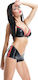 Demoniq Provocative Mari Bra Set Секси Комплект Бельо Черен