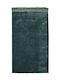 InTheBox Velvet Rug Rectangular with Fringes Blue