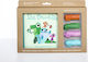 The Brushies Book & 4 Baby Toothbrushes Set Finger for 0m+ 2 Pieces Multicolour