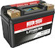 BS Lithium LiFePO4 Lithium Motorradbatterie 210A mit Kapazität 3Ah und 36Wh