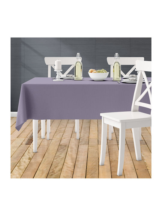 Lino Home Tablecloth Renas 203 Lilac 140x180cm