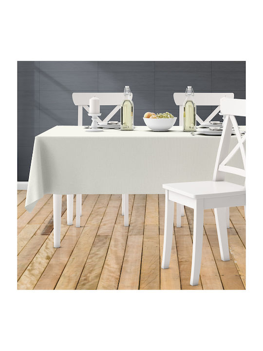 Lino Home Tablecloth Renas 93 Ecru 140x180cm