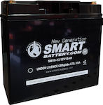 Smart Batteries Μπαταρία Μοτοσυκλέτας SM51919 με Χωρητικότητα 18Ah Gel 12V