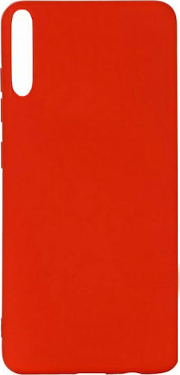 Cti Liquid Umschlag Rückseite Silikon Rot (Huawei P Smart S / Y8P)