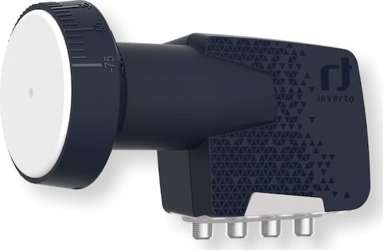 Inverto Premium Quad Universal 40mm PLL LNB 4 Ausgänge 0.2dB