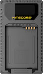 NiteCore Single Battery Charger ULQ 9060060184 Compatible with Leica