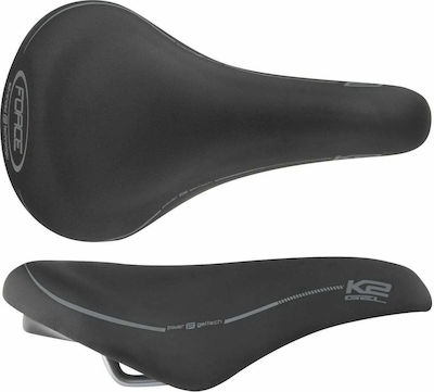 Force K2 Gel Schwarz Fahrradsattel MTB