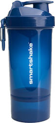 SmartShake Original2Go Шейкър Протеин 800мл Пластмаса Син