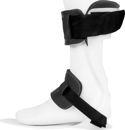 Medical Brace MB.6310 Сплит Глезен Лява страна в Черен Цвят