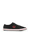 Fred Perry Kingston Twill Herren Sneakers Schwarz