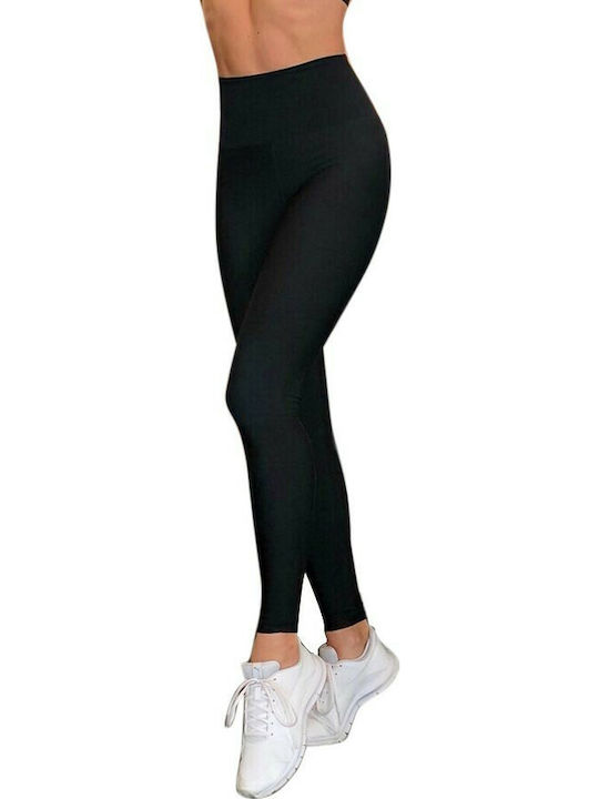 Luigi LIS101 Women's Long Legging High Waisted & Push Up Black