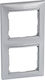 Legrand Valena Switch Frame 2 Positions Vertical Installation in Silver Color 770156