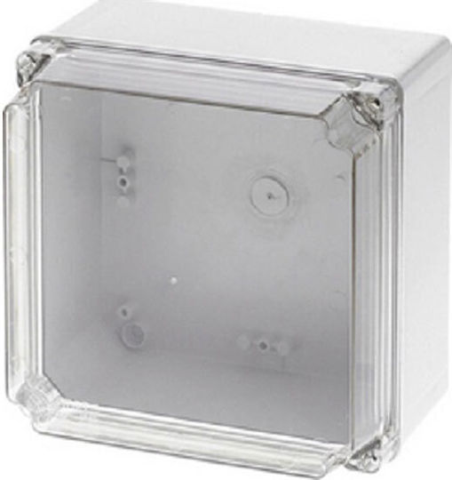 Aca Geros Electrical Box Cover 170x170x120mm with Transparent Cover GR17213