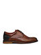 Vice Footwear Men's Leather Casual Shoes Brown