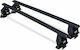 Menabo Autodachträger Stahl 130cm für Citroen Jumpy 2007-2016 mit Dachträgerfüßen Schwarze