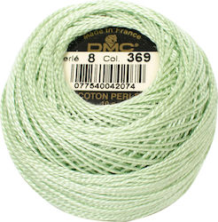 DMC Ață Broderie Cotton Perle No8 Bumbac VERDE 87m