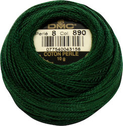 DMC Ață Broderie Cotton Perle No8 Bumbac Verde ...