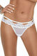Roza T-back Briefs White
