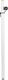 Gravity SP 2342 W PA Speaker Connecting Tube height 180-180cm in White Color