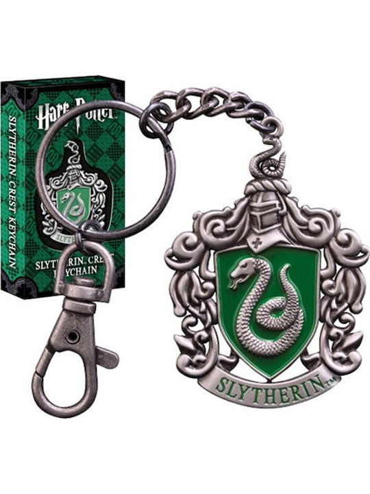 The Noble Collection Handmade Ключодържател Портфейл Slytherin от Метал Зелен The Noble Collection Handmade Ключодържател Портфейл Slytherin от Метал Зелен