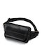 Leather Waist Bag Black
