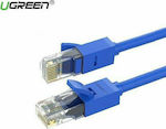 Ugreen NW102 U/UTP Cat.6 Καλώδιο Δικτύου Ethernet 3m Μπλε