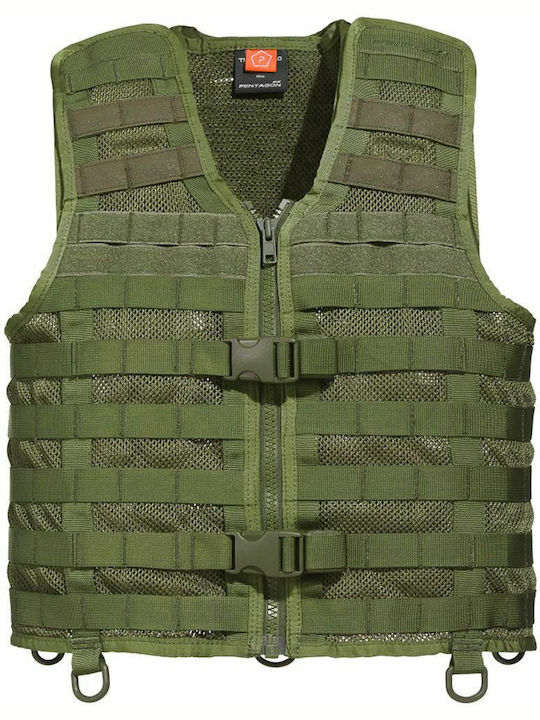 Pentagon Kampfweste Thorax 2.0 Molle Khaki Khaki
