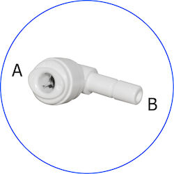 Aqua Pure In-Line AQ-A4SE4-W Închizătoare de siguranță Adaptor pentru filtre de apă Aqua Pure In-Line AQ-A4SE4-W Închizătoare de siguranță Adaptor pentru filtre de apă