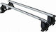 Menabo Car Roof Bars Aluminum 112cm for Mercedes-Benz C Class 4D Set with Roof Rack Legs Silver