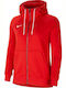 Dri-Fit Dry Park 20 Women's Sweatshirt Jacket Red
