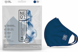 Neqi Kids Re-Useable Face Masks 6-10 Age Υφασμάτινη 3τμχ
