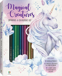 Hinkler Magical Creatures Σετ Ζωγραφικής 10τμχ