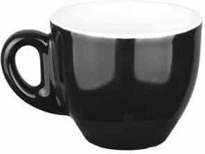 Lukanda Aroma Set of Cups Coffee Porcelain Black 70ml 6pcs