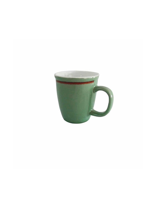 Lukanda Opera Porcelain Cup Green 380ml 6pcs