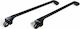 Modula Aluminum Car Roof Bars 119cm for Mercedes-Benz GLK for Cars with Factory Roof Bars Set with Roof Rack Legs Black