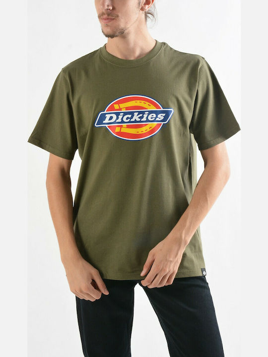 Dickies Horseshoe T-shirt Bărbătesc cu Mânecă Scurtă Verde