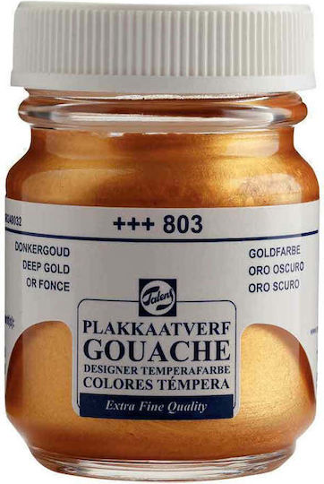 Royal Talens Extra Fine Τέμπερα Ζωγραφικής Deep Gold 803 σε Βαζάκι 50ml