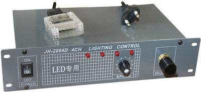 Adeleq Mecanism pentru tuburi luminoase Controler LED cu 10 programe 100m 5A (1100W) RGB 30-5045