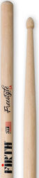 Vic Firth Hickory Drumsticks Drums American Concept Freestyle 5A with Tip Shape Drop Vic Firth Hickory Drumsticks Drums American Concept Freestyle 5A with Tip Shape Drop