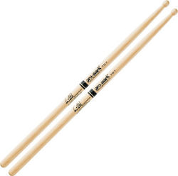 Promark 5A Simon Phillips Autograph Hickory Drumstick with Wooden Ball Head TX707W