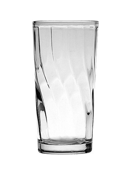Uniglass Kyknos Σετ Ποτήρια Νερού από Γυαλί 245ml 6τμχ