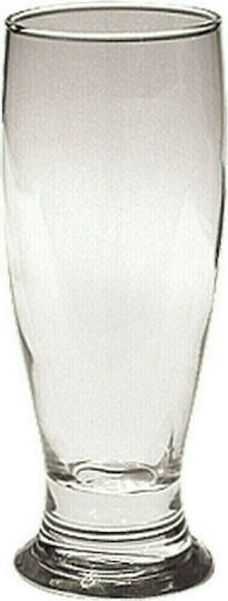 Uniglass Mykonos Ποτήρι Μπύρας από Γυαλί 310ml