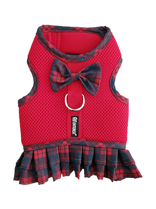 Pet Interest Σαμαράκι Σκύλου Γιλέκο Plaid Mesh ...
