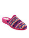 Antrin 30-5092 Women's Slipper In Fuchsia Colour