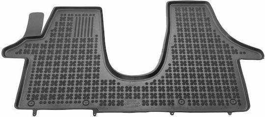 Rezaw Plast Front Mat Tray Type for Volkswagen Transporter 2003+ Black