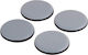 Fixomoll 566483103 Round Furniture Protectors with Sticker 50mm 4pcs