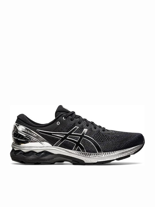 ASICS Gel-Kayano 27 Platinum Ανδρικά Αθλητικά Παπούτσια Running Black / Pure Silver