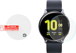 Volte-Tel 2.5D Full Glue Tempered Glass Προστατευτικό Οθόνης για το Galaxy Watch Active 2 40mm