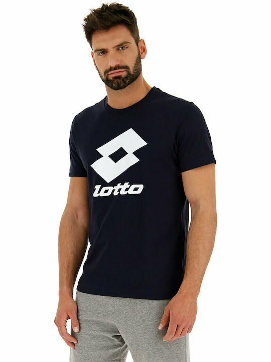 Lotto Smart Herren Sport T-Shirt Kurzarm Schwarz